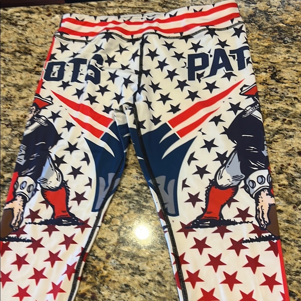 New England Patriots women's  Star-Patterned Leggings XL
